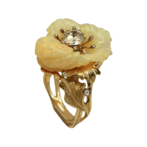 золотое кольцо хризантема